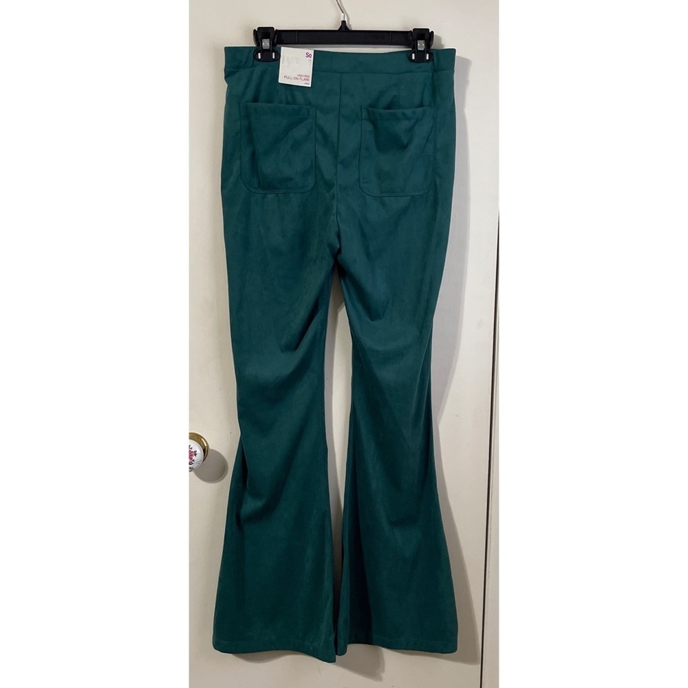 NWT SO High Rise Pull-On Flare Pants Style# JG14J003RS Size Large - Picture 2 of 7